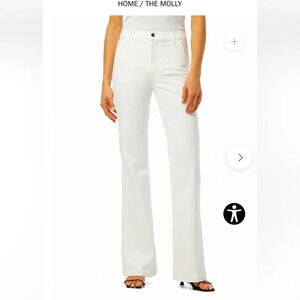 JOE'S Jeans The Molly White High Rise Flare Jean Flawless NWT Size 31